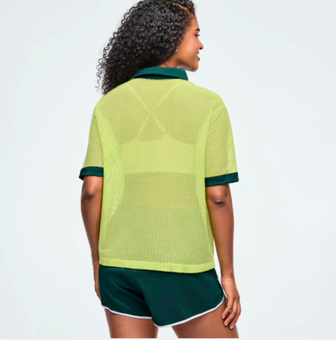 Class of 2001 Oversized Mesh Polo
