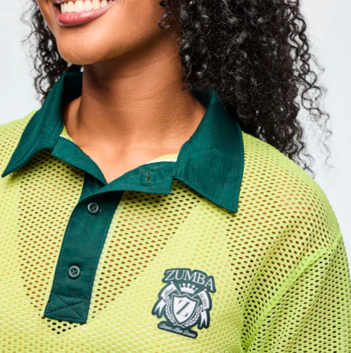 Class of 2001 Oversized Mesh Polo