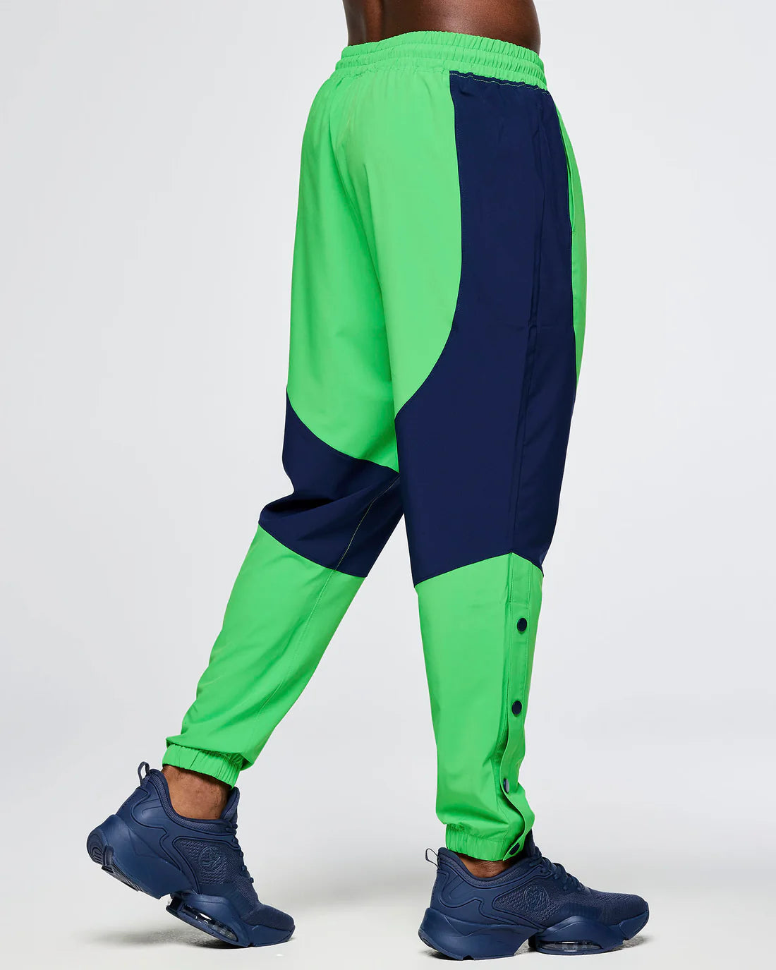 Zumba Out Loud Woven Track Pants With Side Snaps