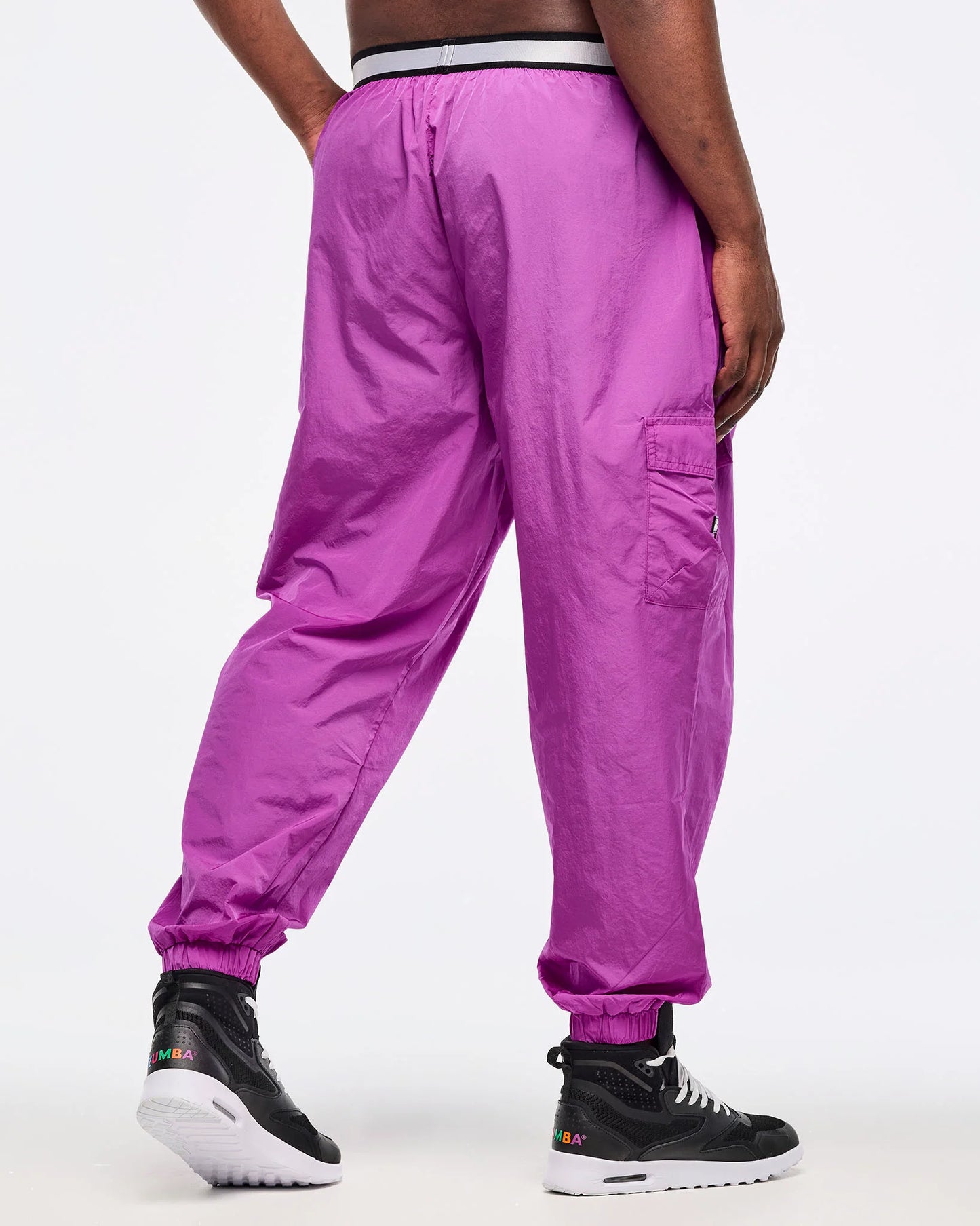 Zumba Libre Parachute Cargo Pants With Elastic Waistband