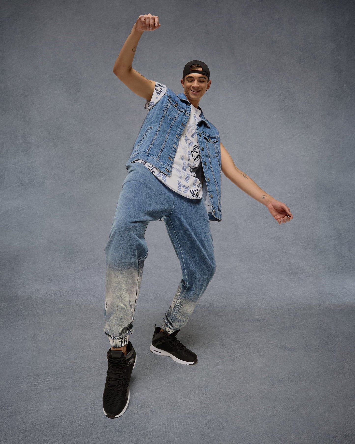 Blue Jean Knit Pants