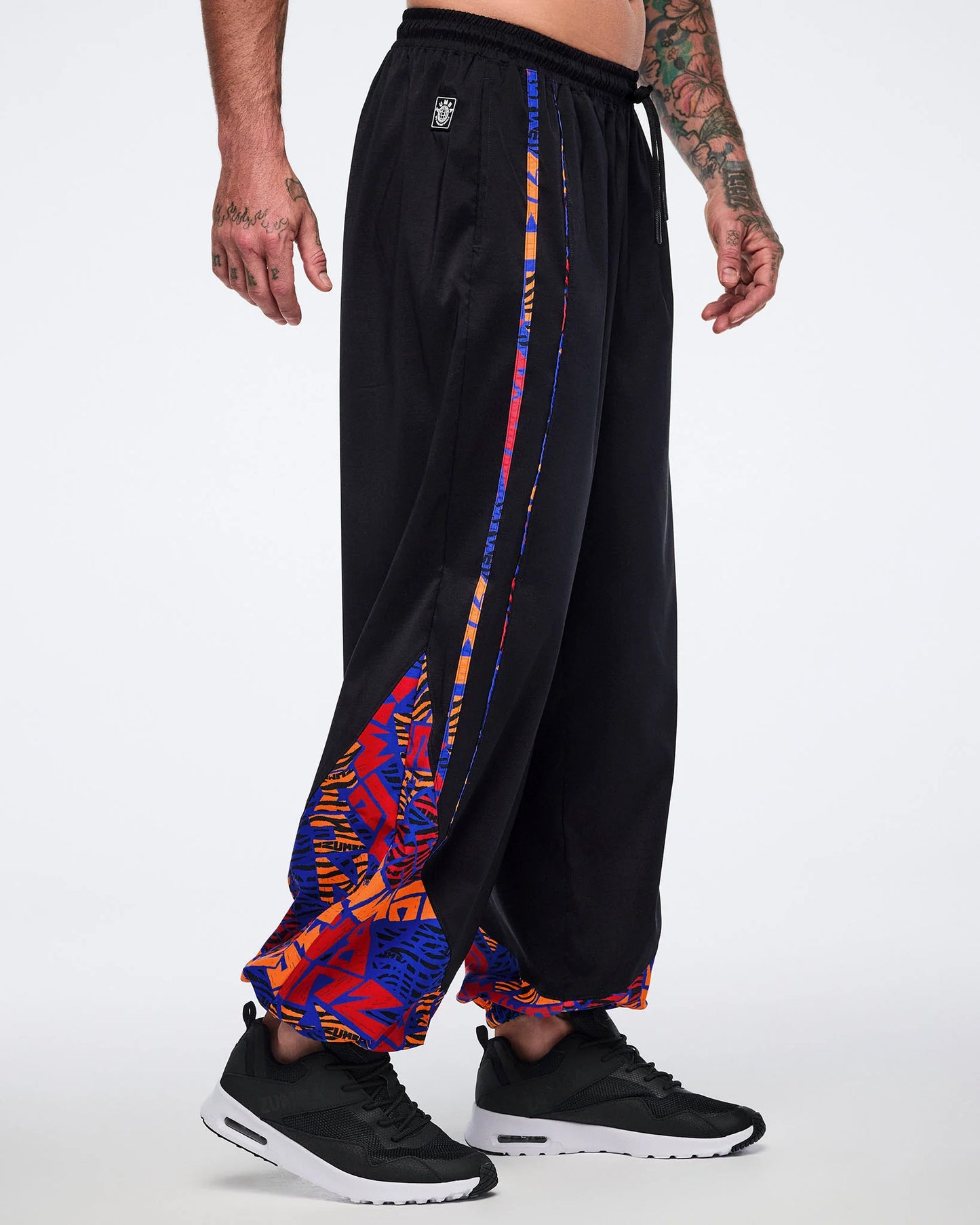 Wildbeat Woven Slouch Pants With Piping