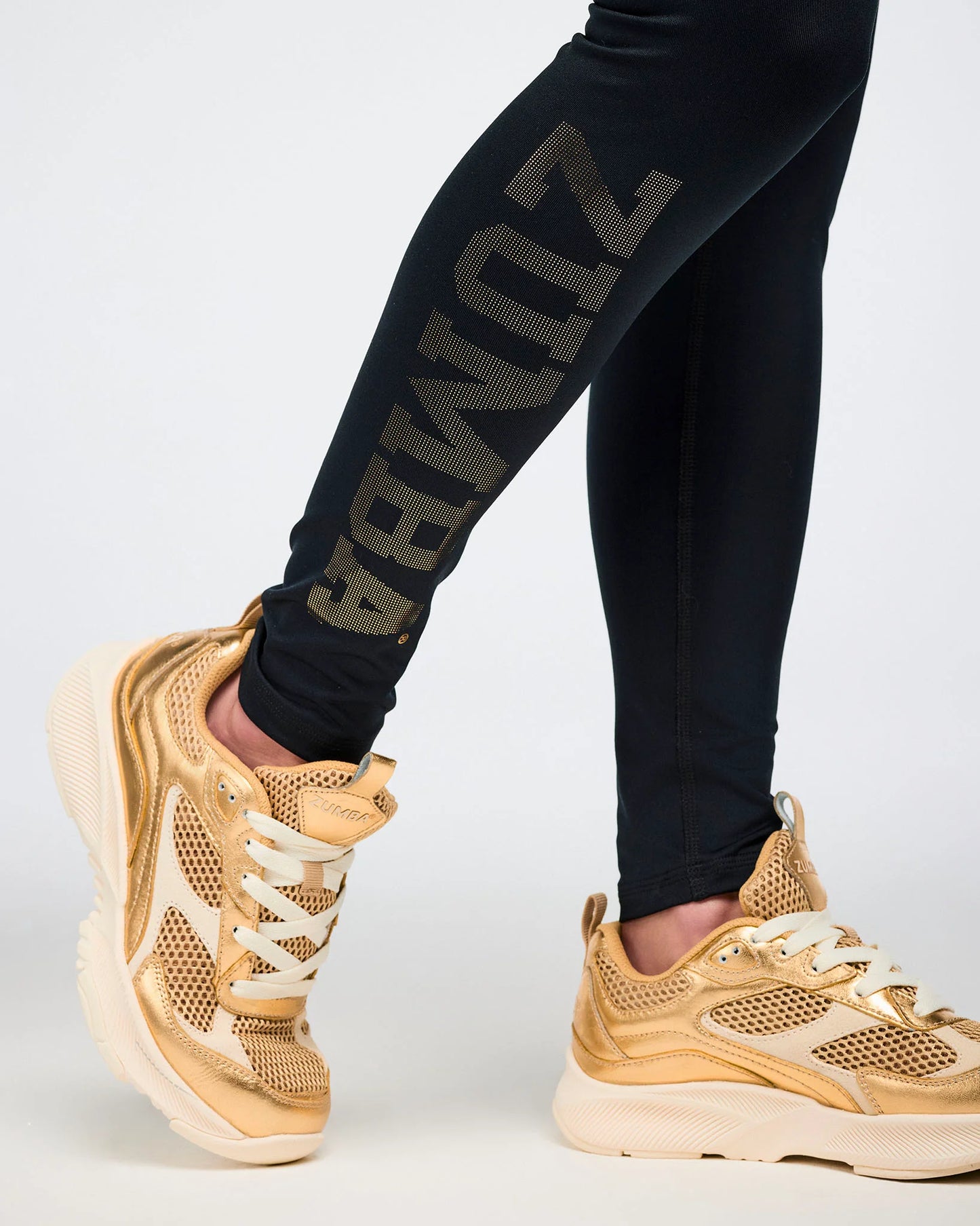 Worldwide High Waisted Ankle Legging-Black