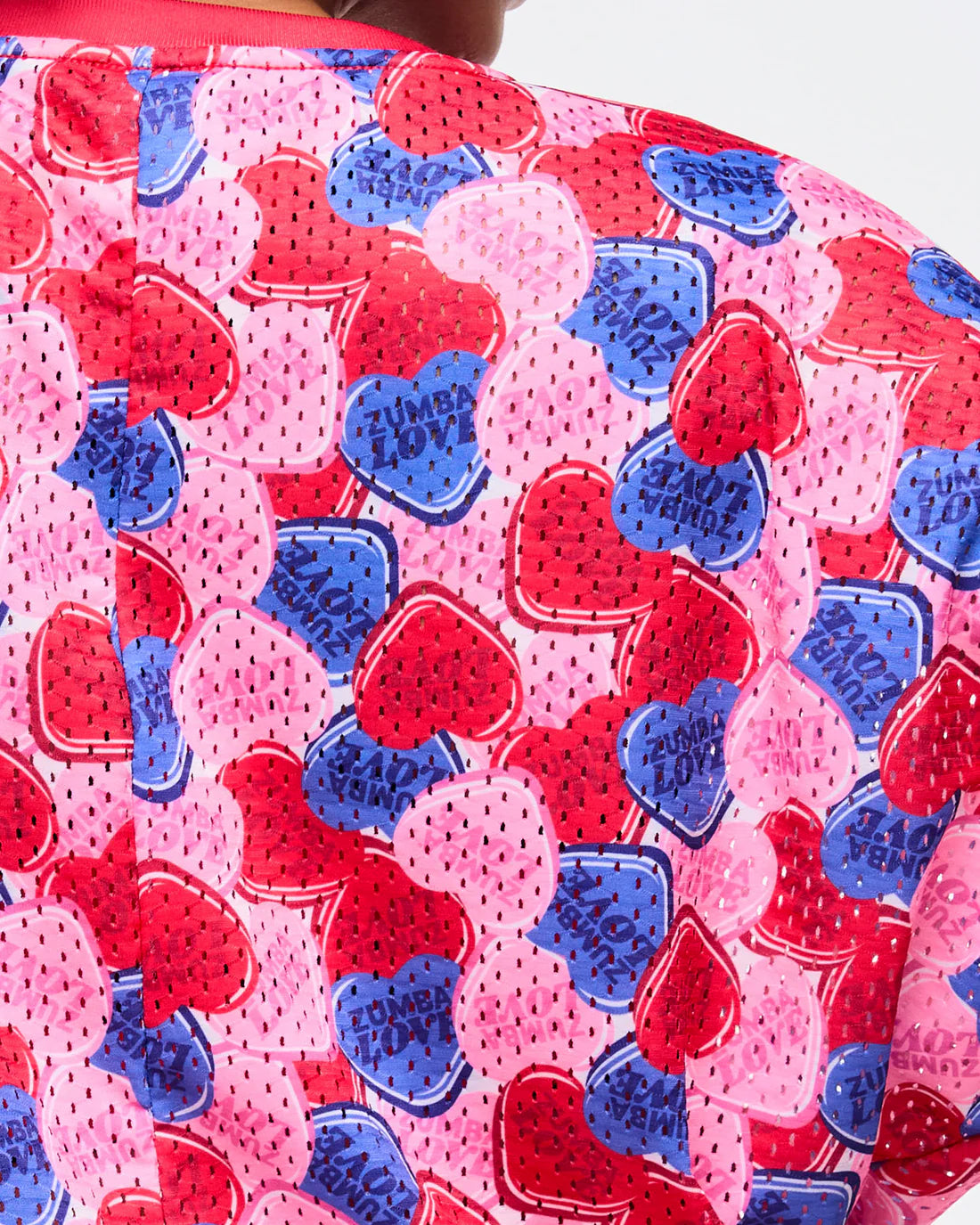 Zumba Love Boxy Dolman Crop Top