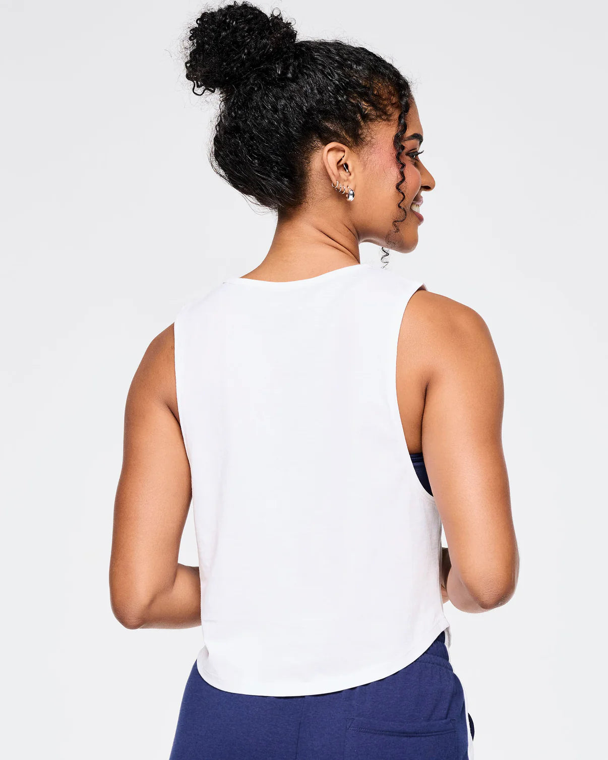 Zumba Out Loud Crop Muscle Tank
