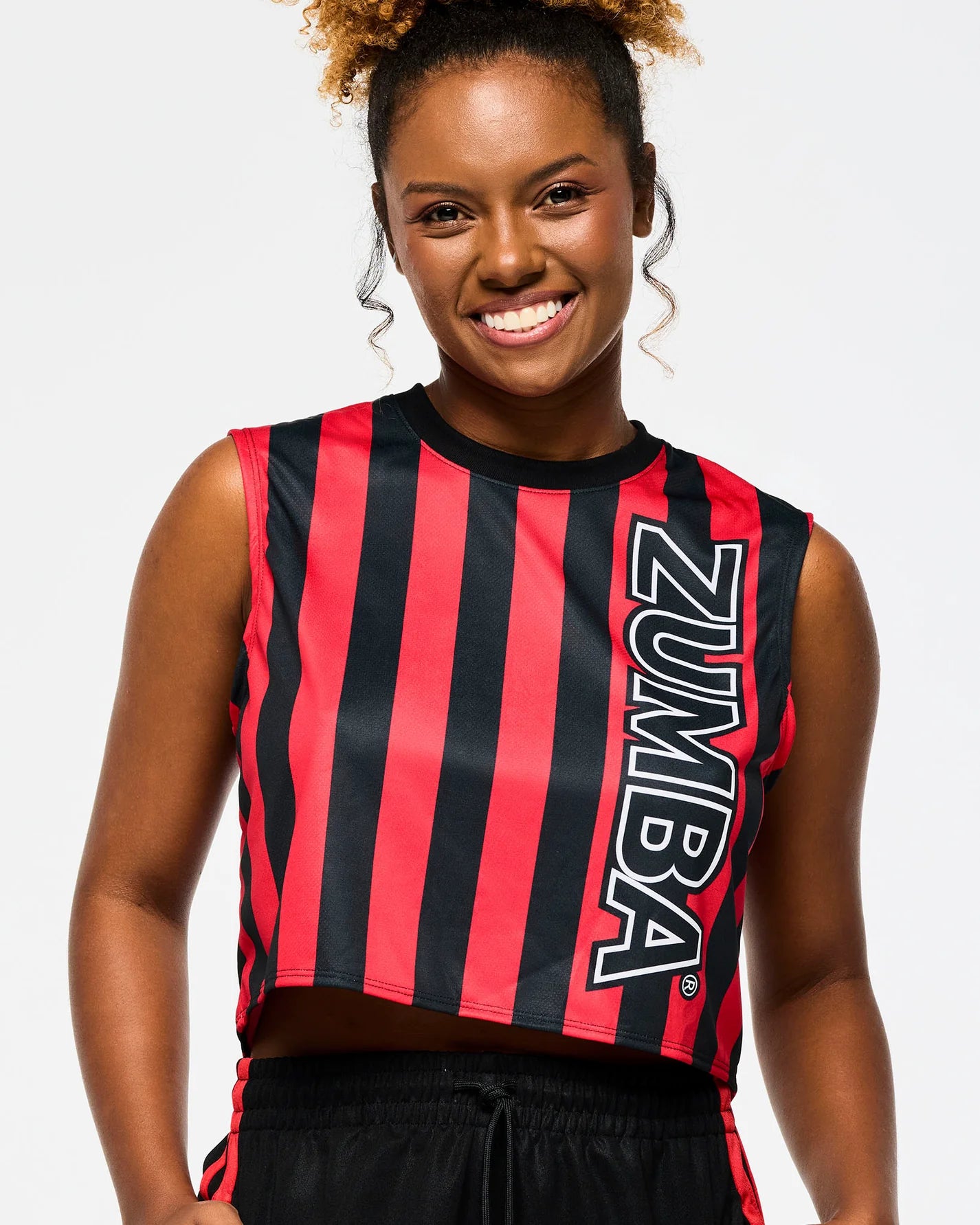 Victory Crew Neck Muscle Crop Tank