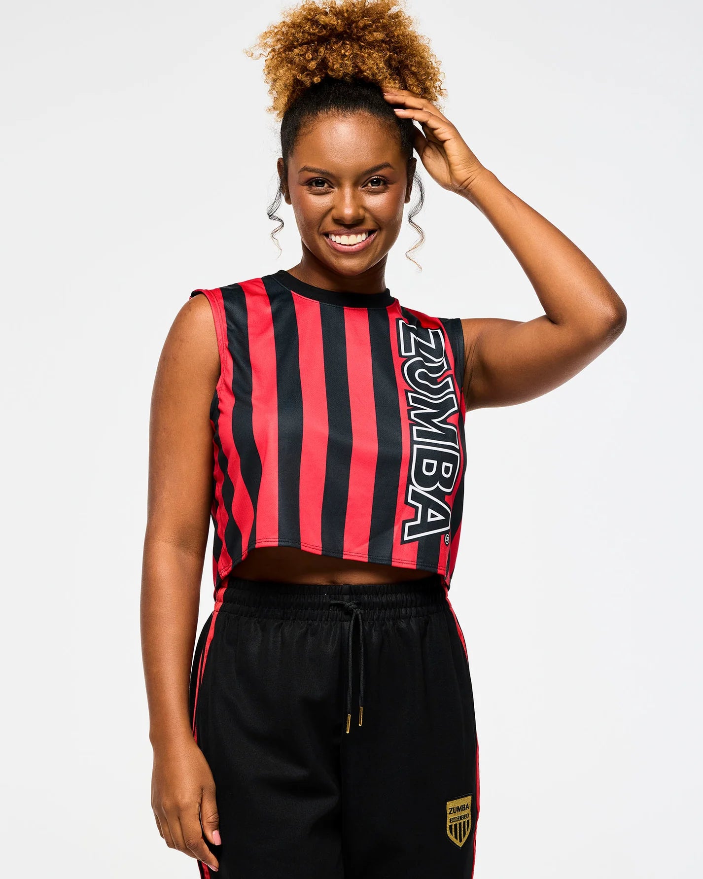 Victory Crew Neck Muscle Crop Tank