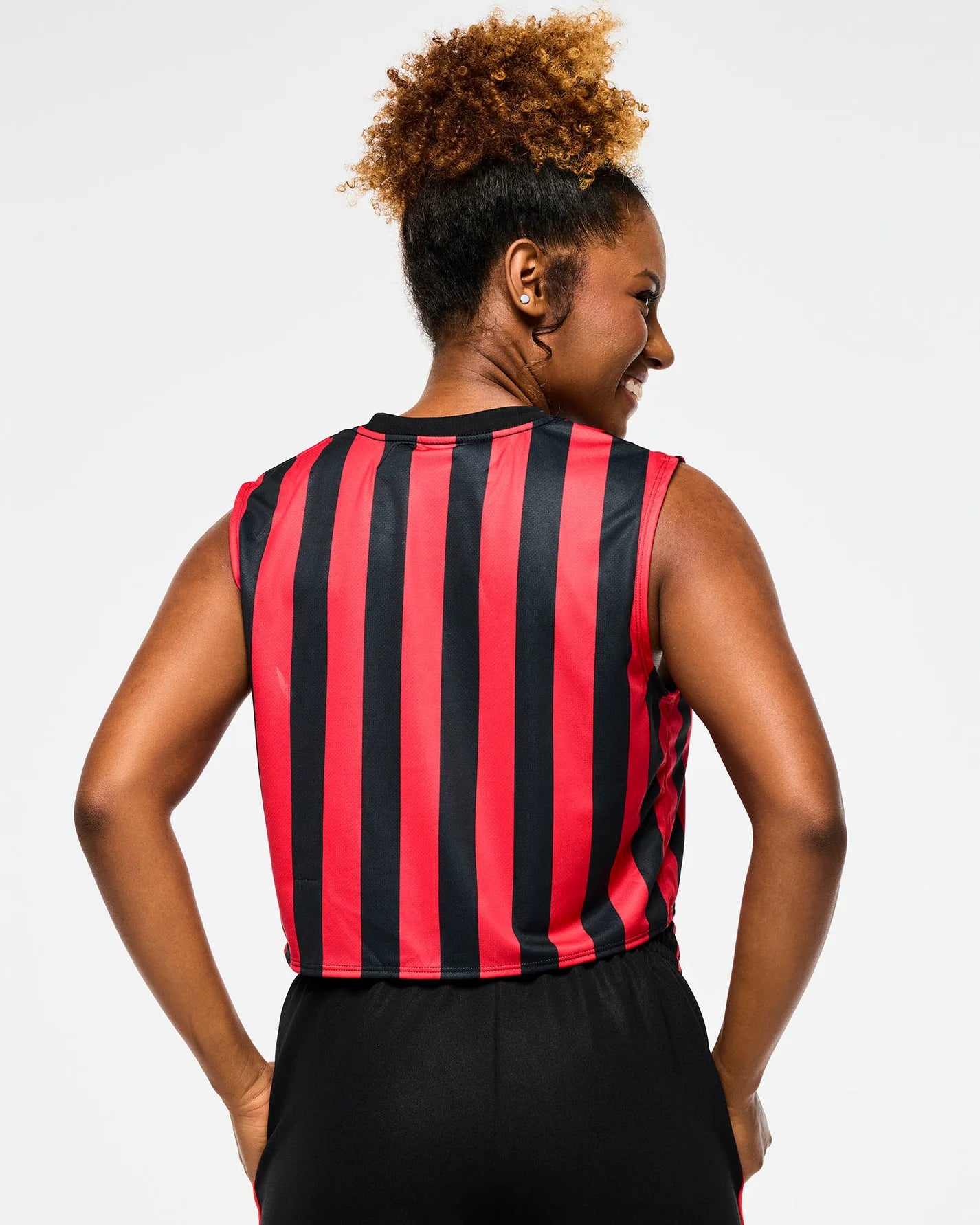Victory Crew Neck Muscle Crop Tank