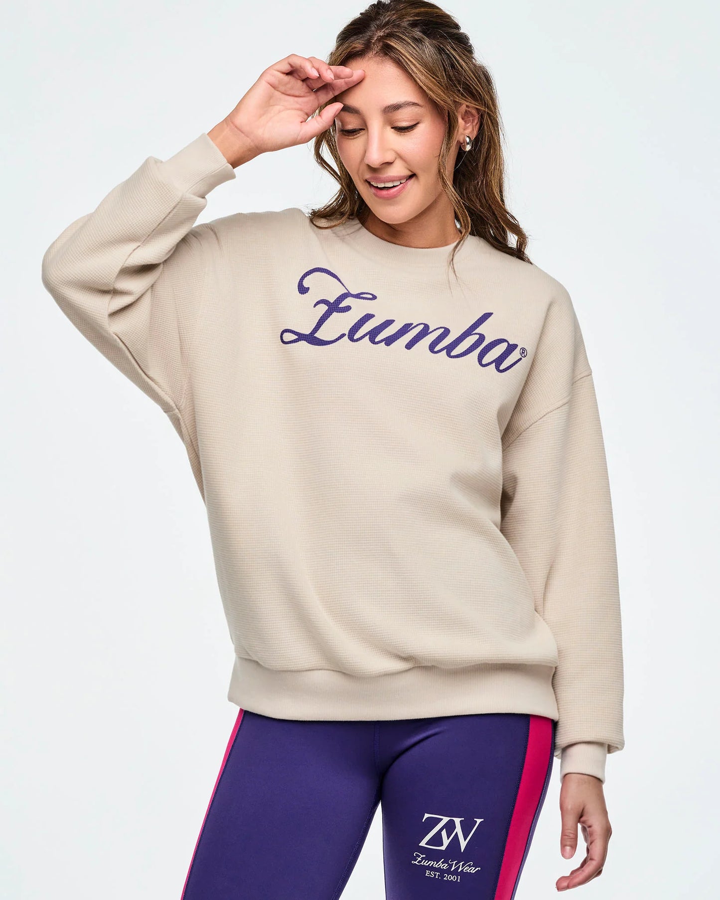 Class of 2021 Oversized Pullover Waffle