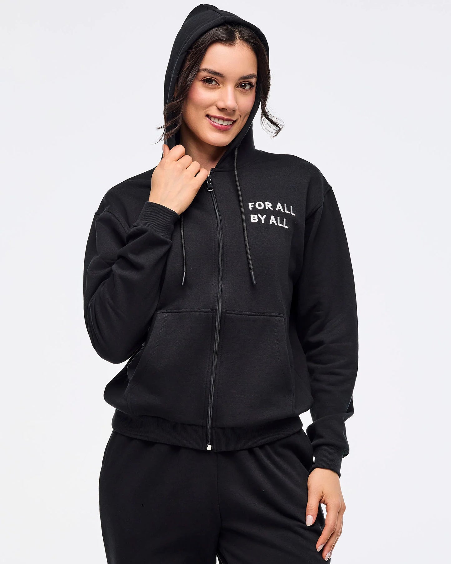Zumba Multicolor Logo Zip-UP Hoodie