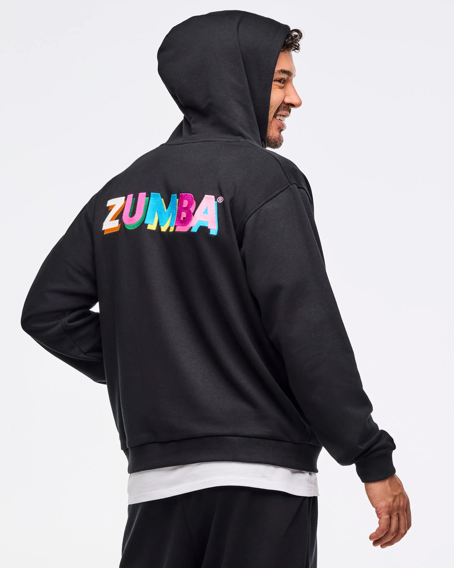 Zumba Multicolor Logo Zip-UP Hoodie