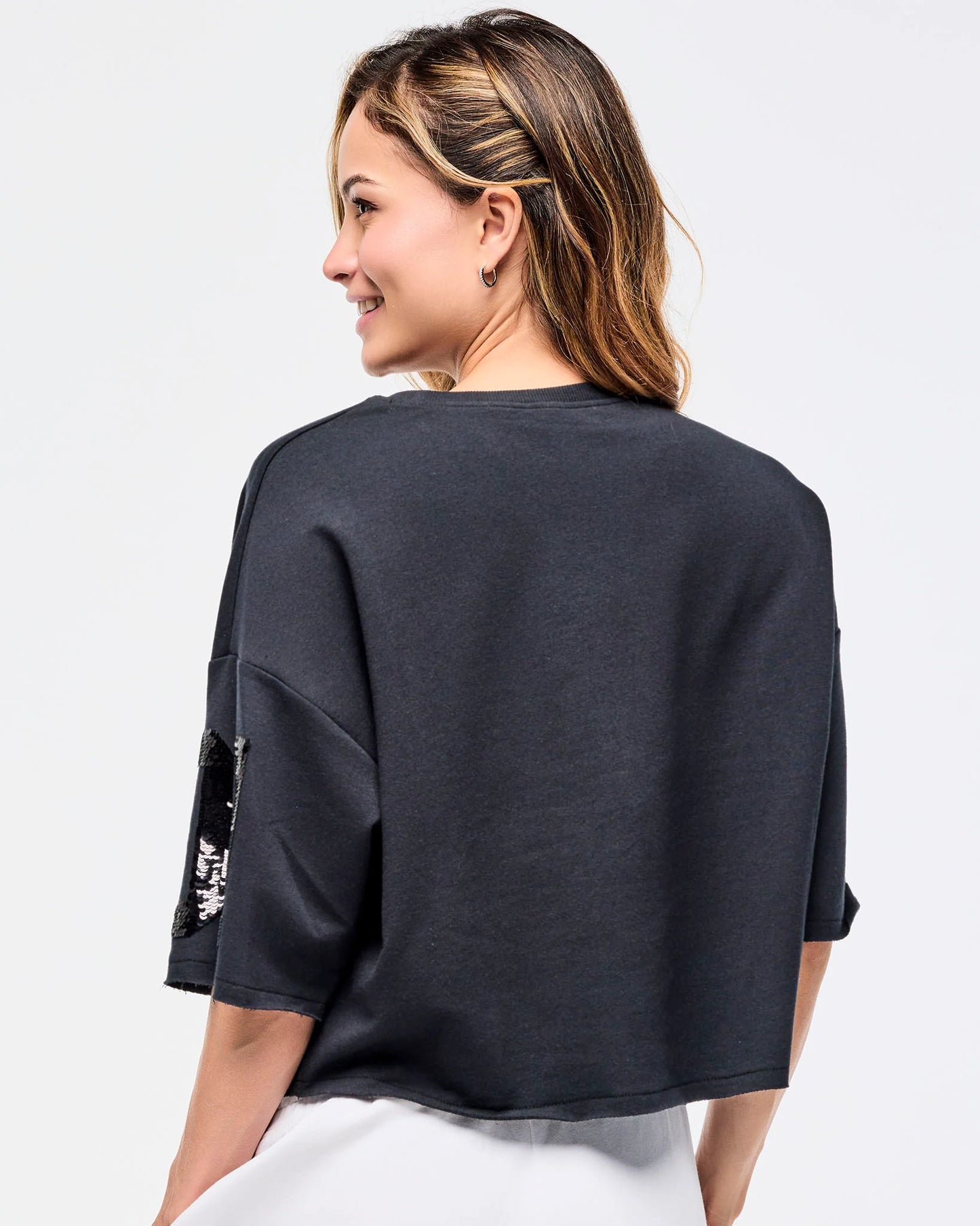 Zumba Sparkle Boxy Crop Top