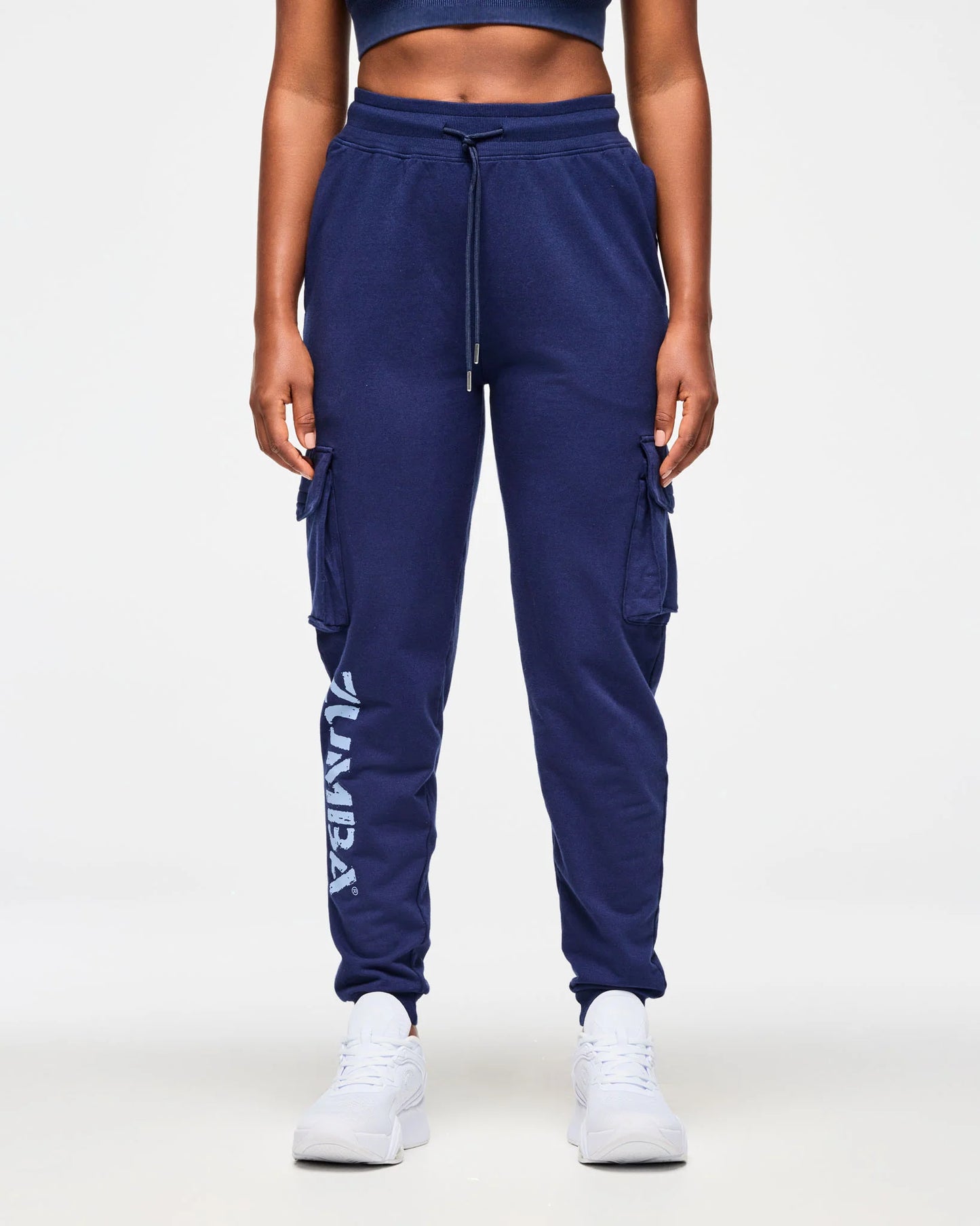 Blue Jean Men's Knit Denim Cargo Pants