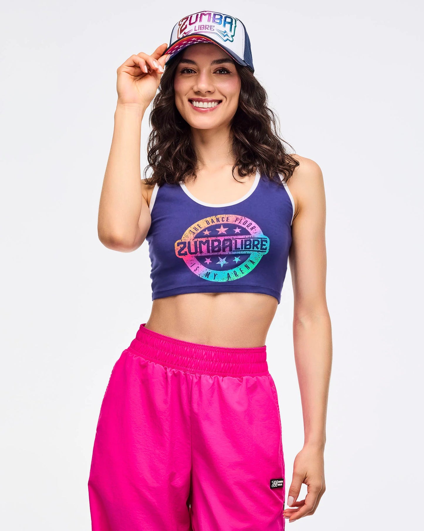 Zumba Libre Curved Brim Mesh Hat