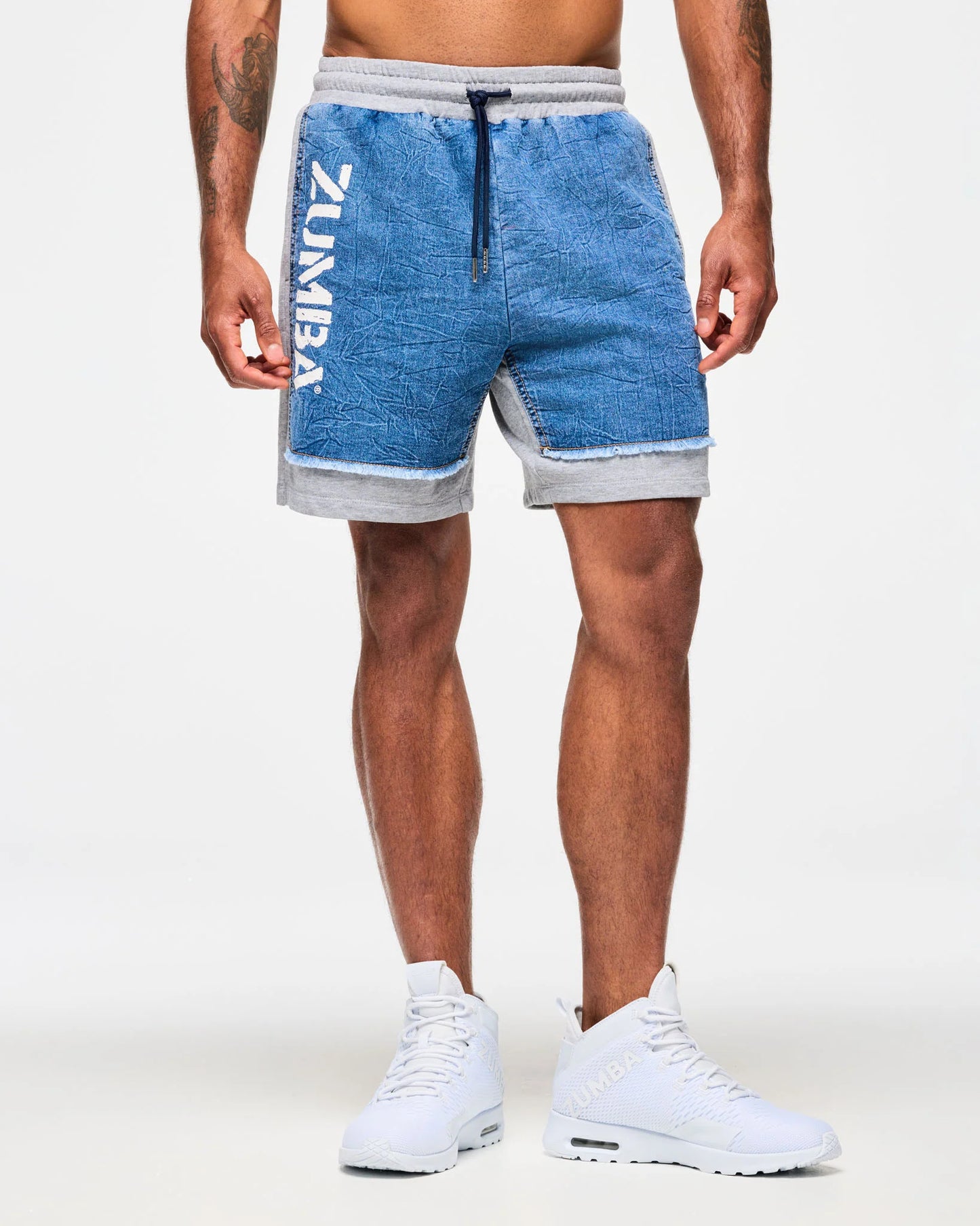 Blue Jean Zumba Denim Shorts