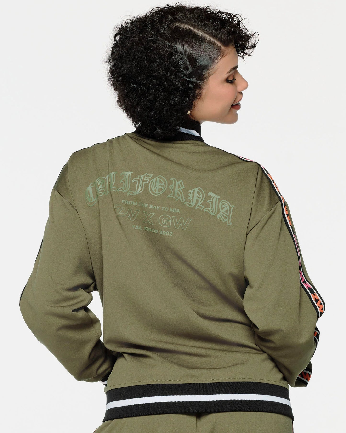 ZW X GW Unisex Oversized Jacket With Rib Details