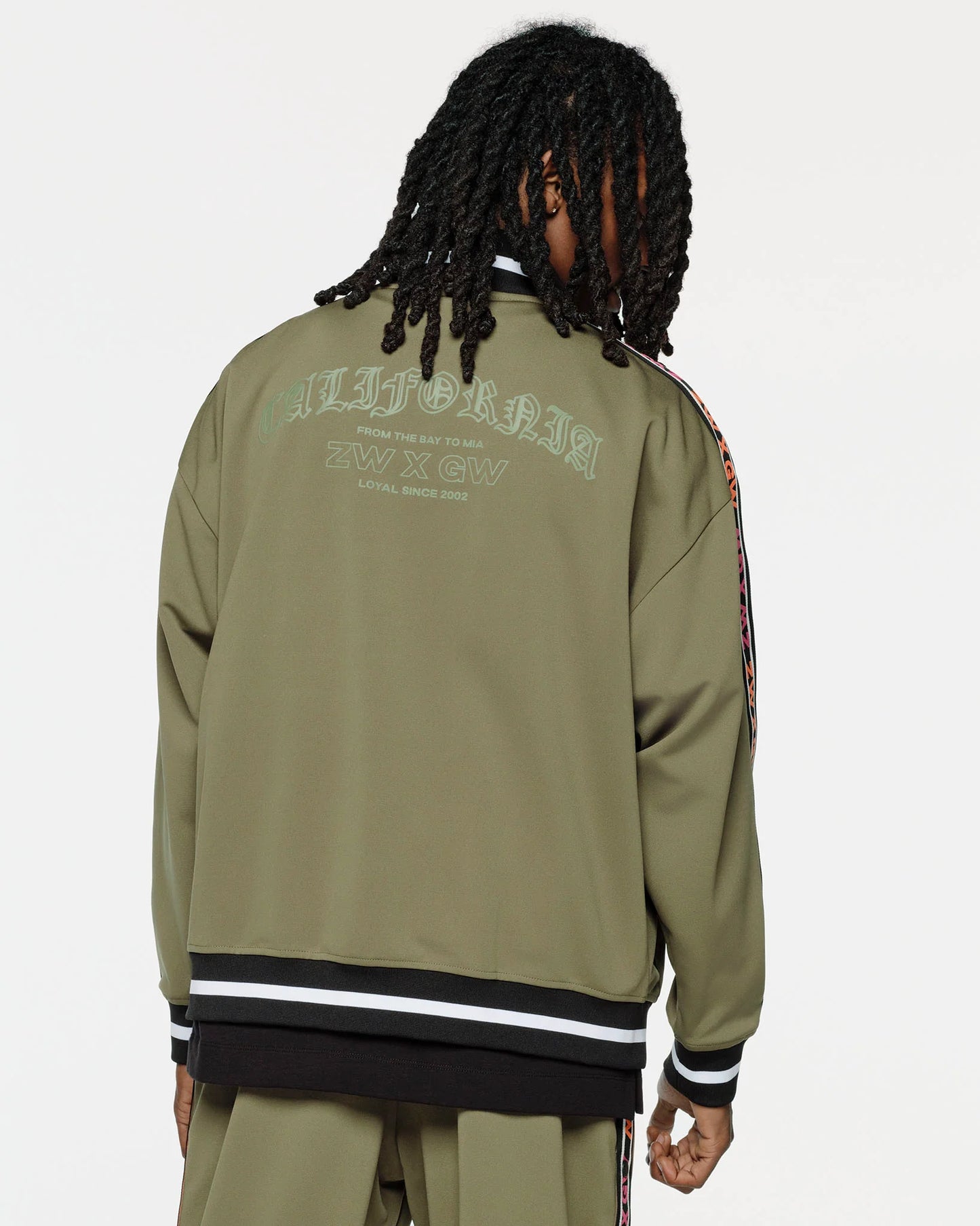 ZW X GW Unisex Oversized Jacket With Rib Details