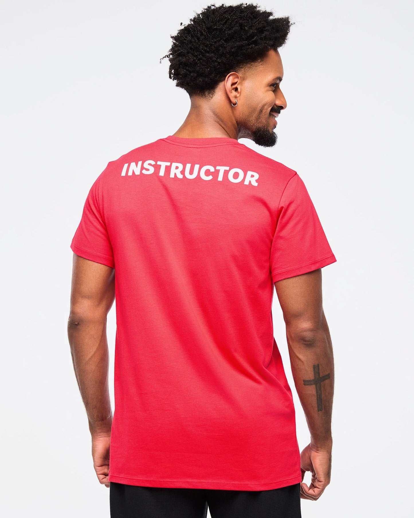 Zumba Love Crew Neck Tee Red