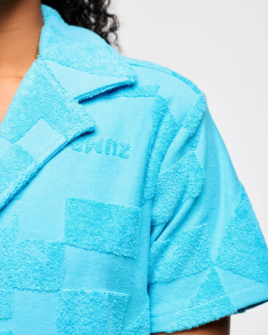 Zumba Rays Terry Button Down