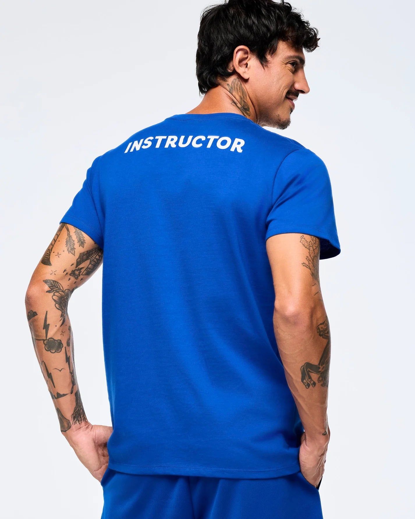 Victory Crew Neck Tee - Blue