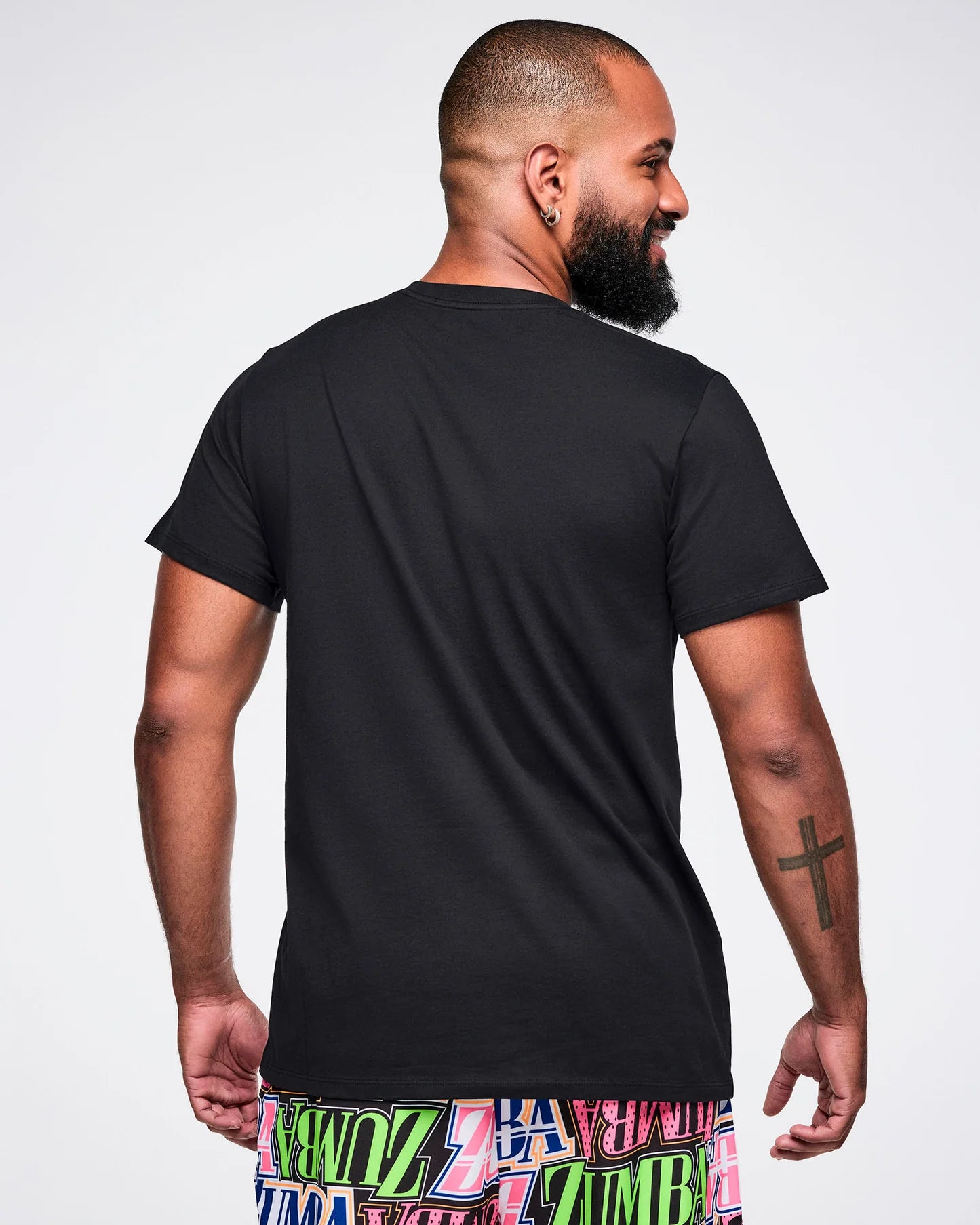 Dale-Z Unisex Crew Neck Tee - Black