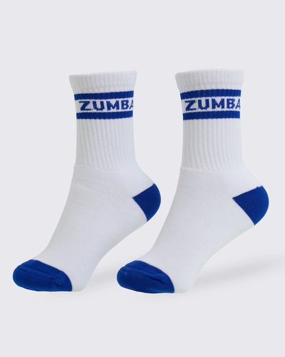 Zumba Amour Plush Half Crew Sock