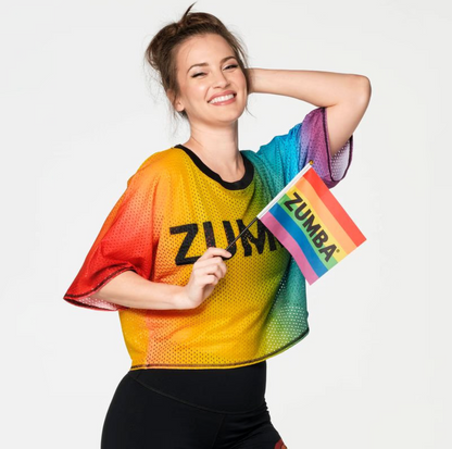 Zumba With Pride Flag