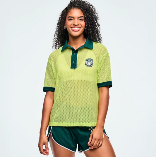 Class of 2001 Oversized Mesh Polo