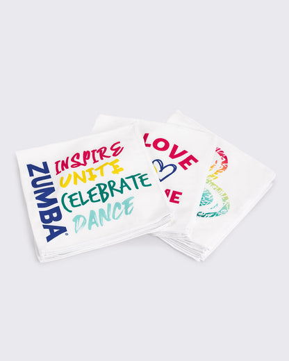 Zumba Celebrate Towels 3 pk