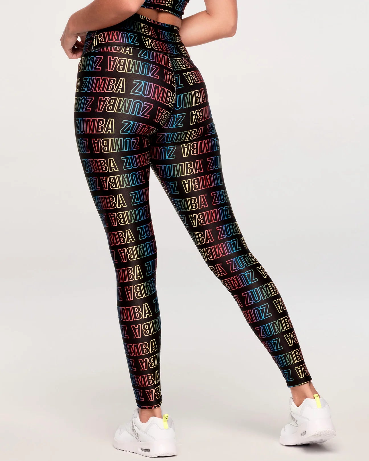 Bright And Bold High Waisted Ankle Leggings