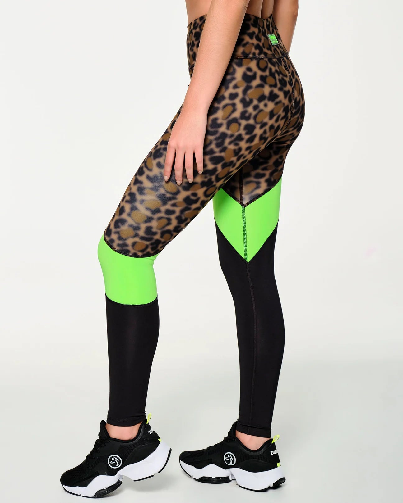 Zumba Animal Expedition High Waisted Ankle Leggings