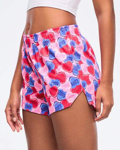Zumba Love High Low Mesh Shorts