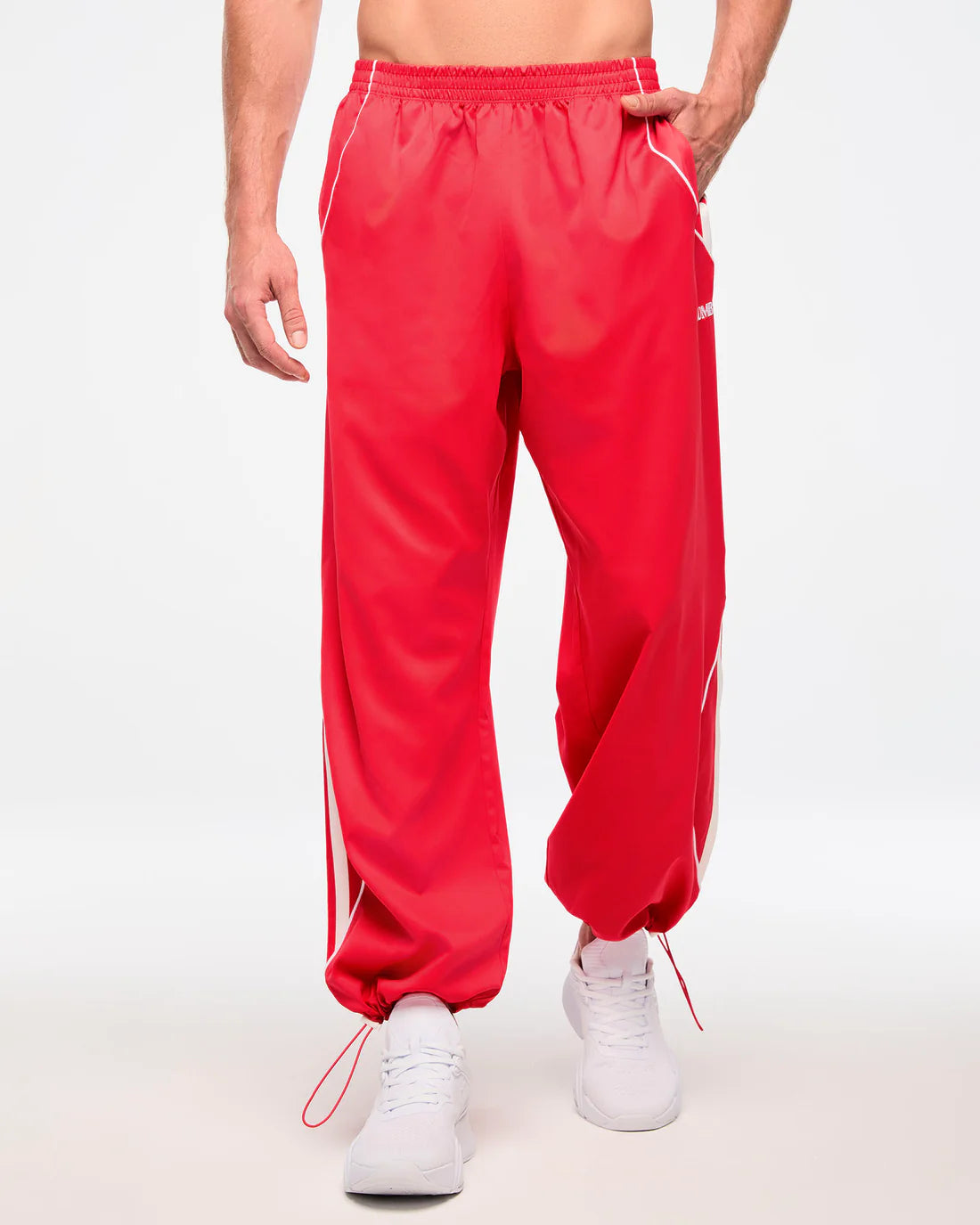 Zumba Haus Wide Track Pants Cherry