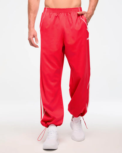 Zumba Haus Wide Track Pants Cherry