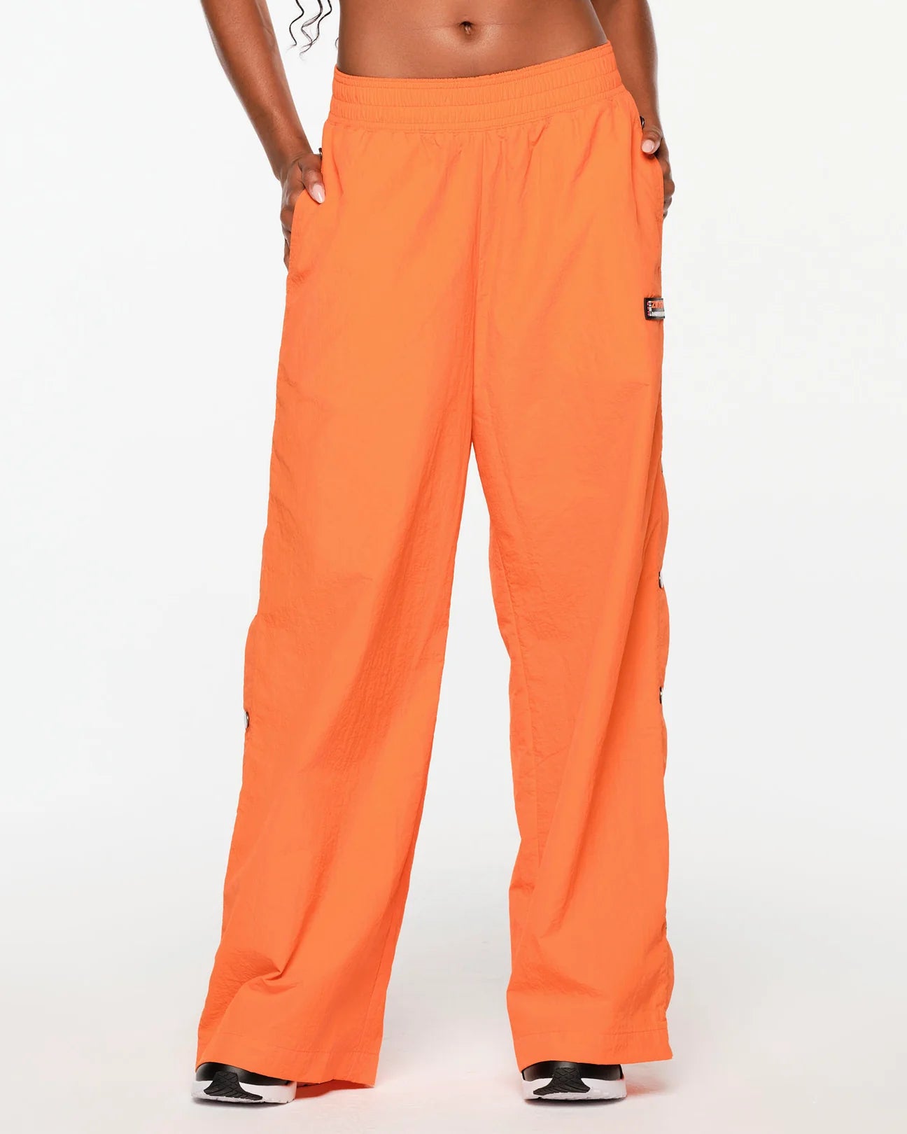 ZW X GW Wide Leg Pants With Side Snaps