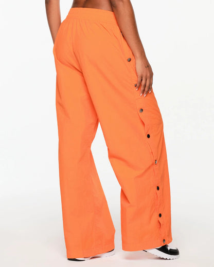 ZW X GW Wide Leg Pants With Side Snaps