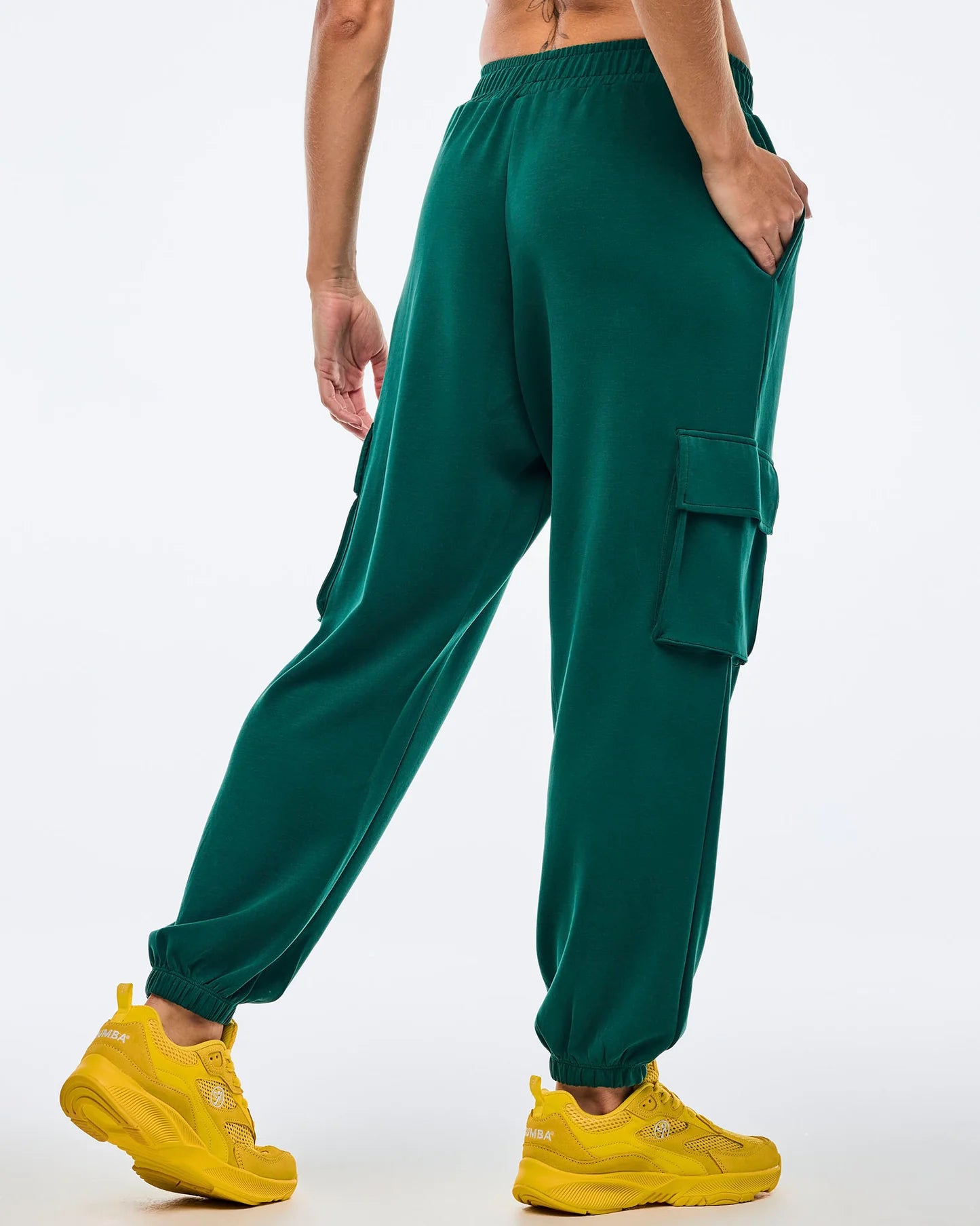 Apres Zumba Modal Slouch Cargo Pants With Belt