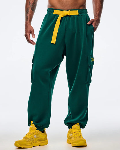 Apres Zumba Modal Slouch Cargo Pants With Belt