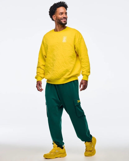 Apres Zumba Modal Slouch Cargo Pants With Belt