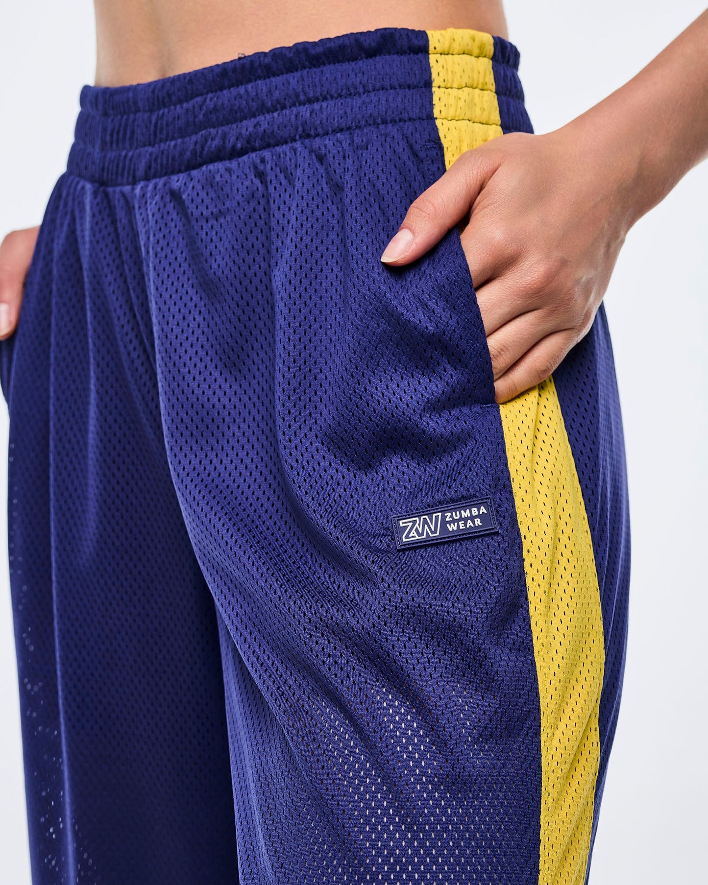 Apres Zumba Mesh Pants With Inner Shortie