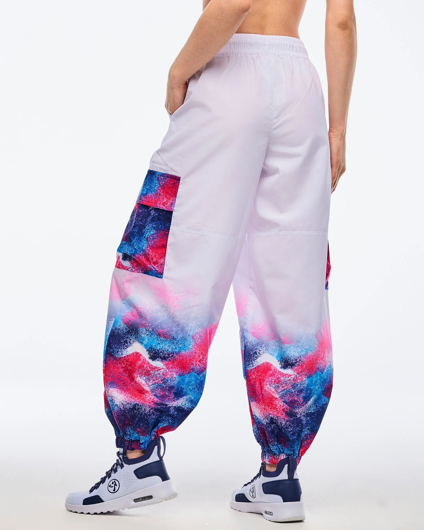 Apres Zumba Baggy Parachute Cargo Pants