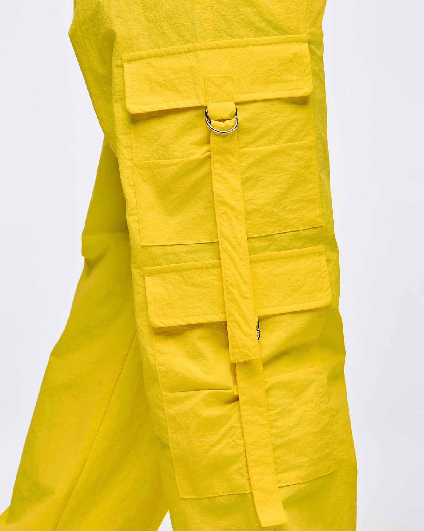 Apres Zumba High Rise Cargo Pants With Tassels