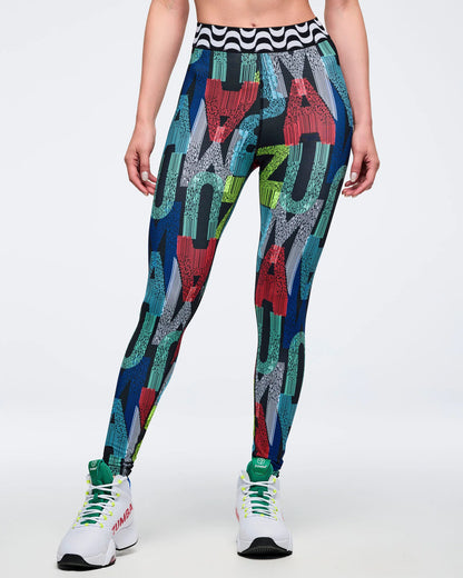 Latin Movement Z-Lift High Rise Ankle Leggings
