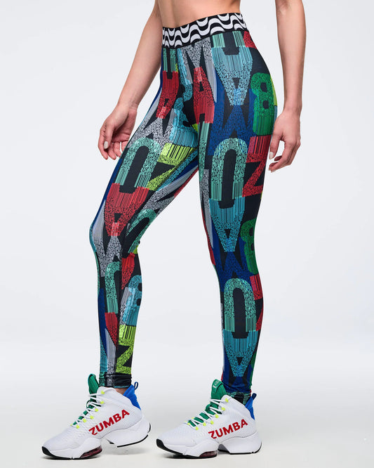 Latin Movement Z-Lift High Rise Ankle Leggings