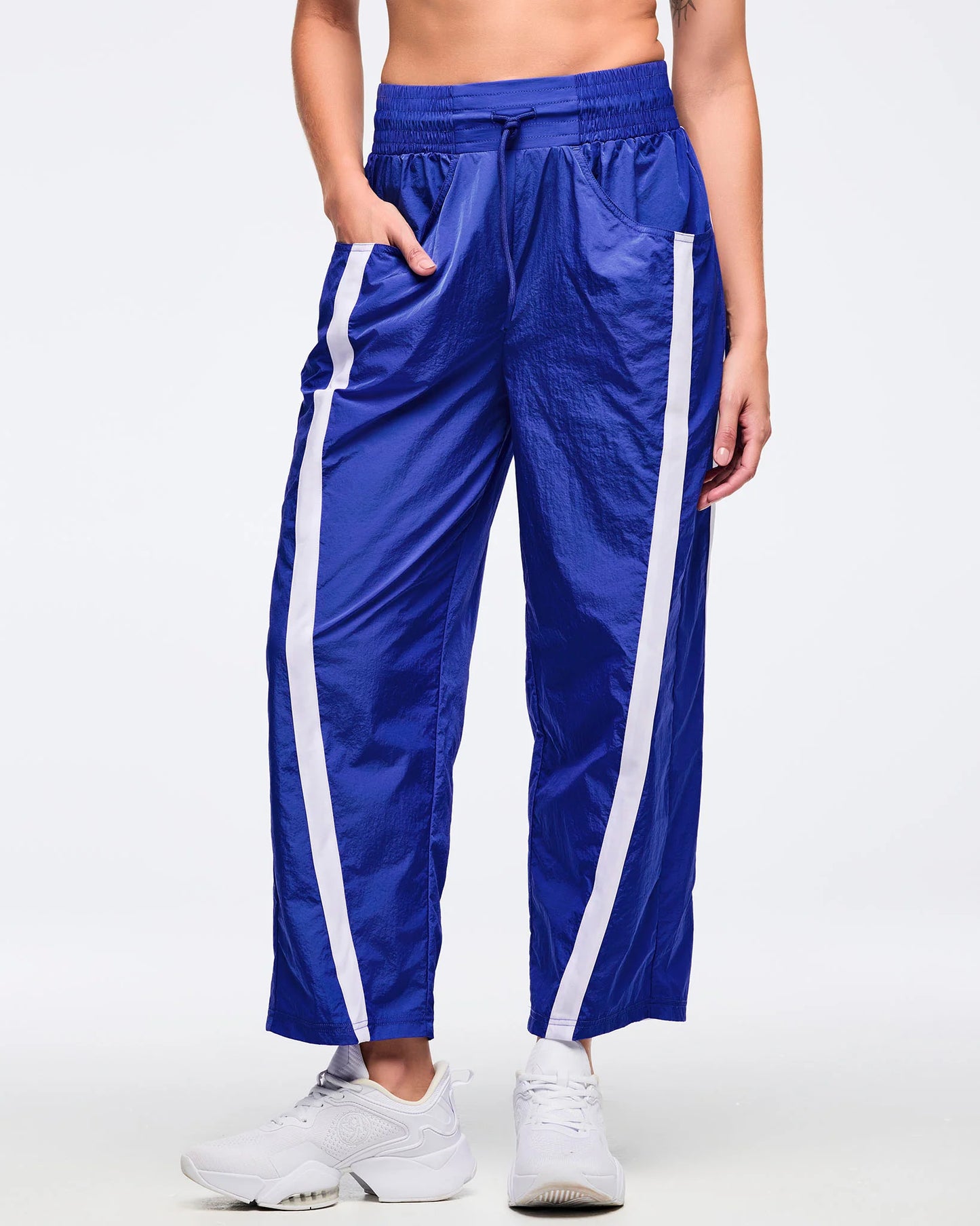 Latin Movement High Rise Crop Track Pants