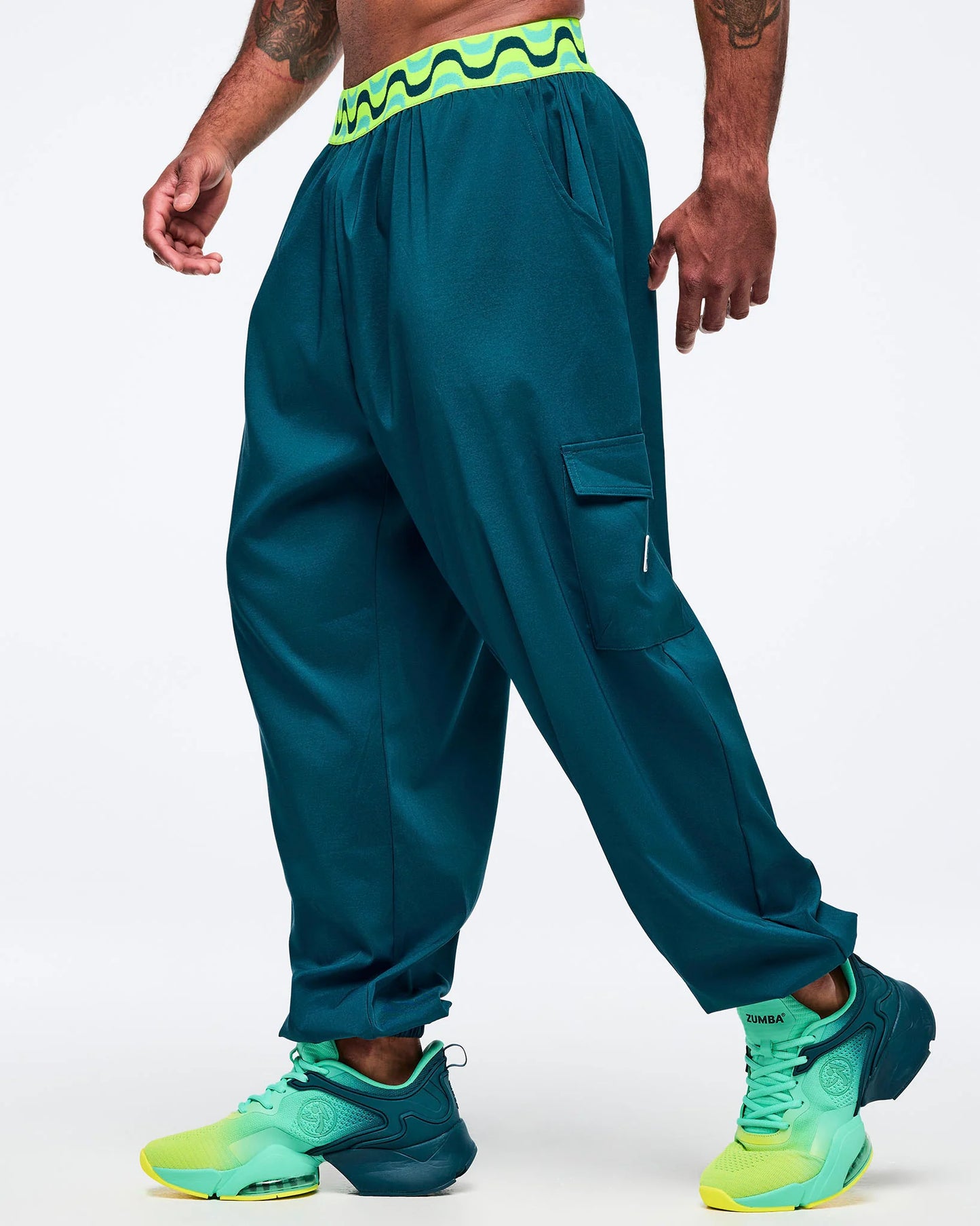 Latin Movement Parachute Cargo Pants