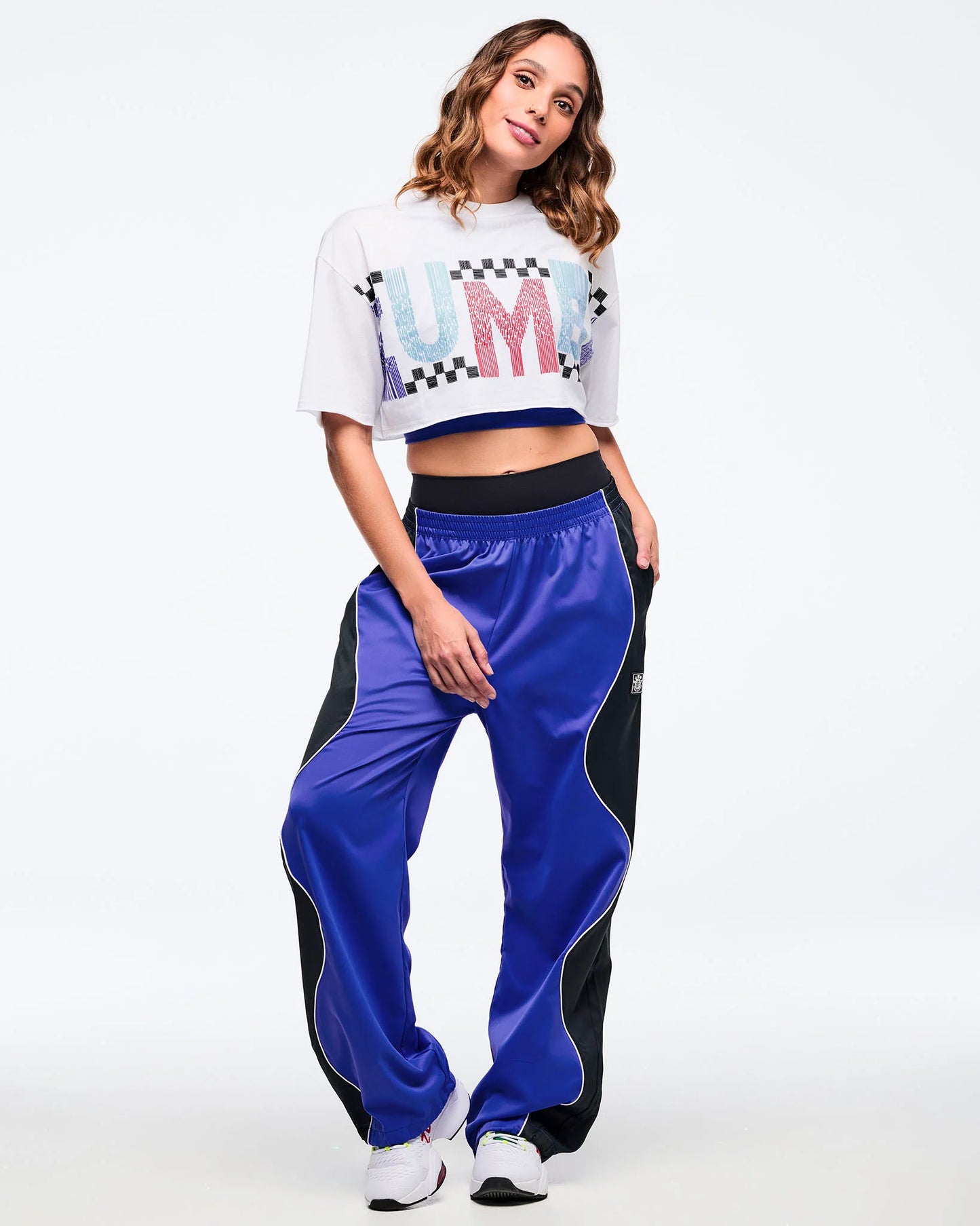 Latin Movement Wavy Track Pants