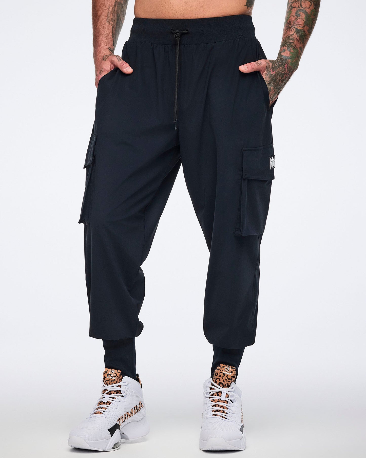 Wildbeat Cargo Joggers With High Cuff
