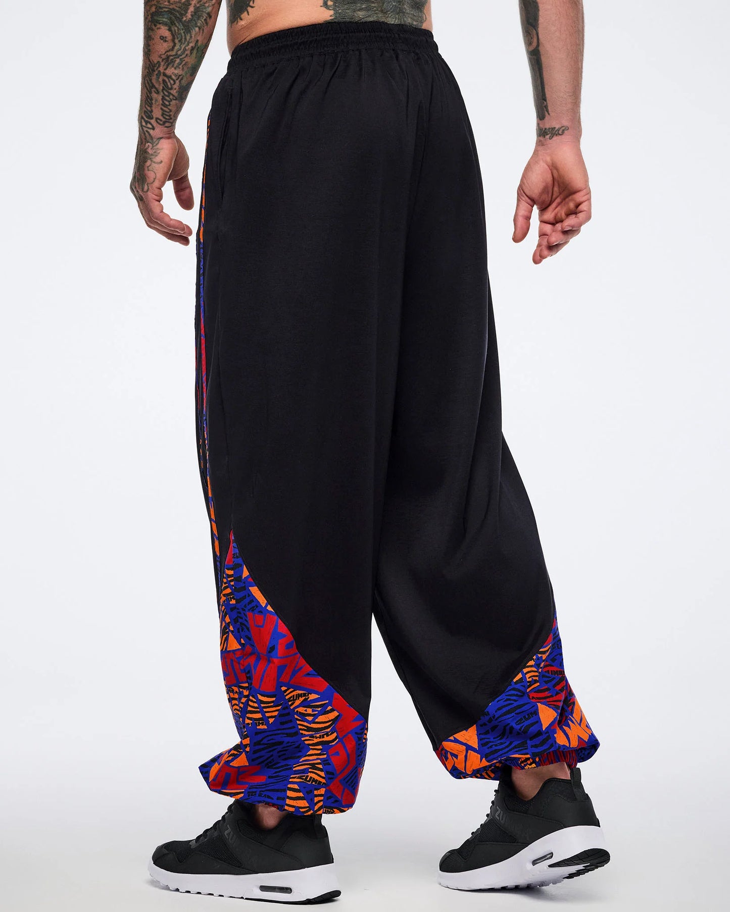 Wildbeat Woven Slouch Pants With Piping