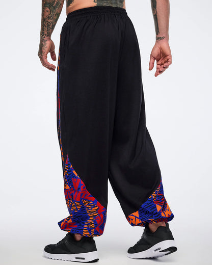 Wildbeat Woven Slouch Pants With Piping